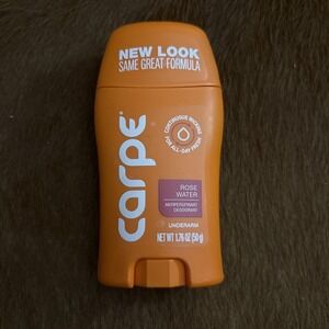 Carpe Underarm Lotion Antiperspirant ROSE WATER 1.69 fl oz